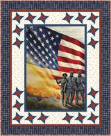 Stars & Honor Quilt Pattern by Needle In A Hayes Stack