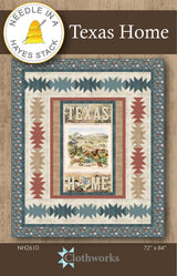 Texas Home Quilt Pattern by Needle In A  Hayes Stack