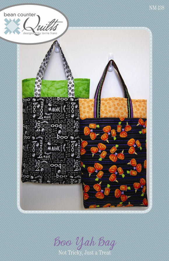 Boo Yah Bag Pattern by Bean Counter Quilts
