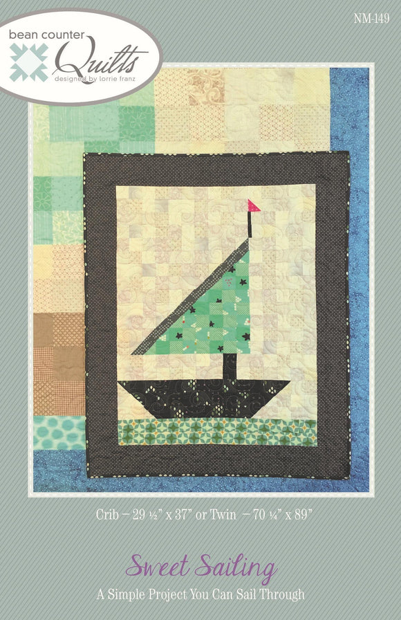 Sweet Sailing Quilt Pattern by Bean Counter Quilts