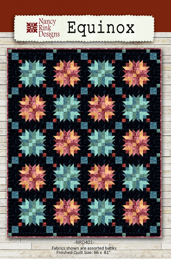 Equinox Quilt Pattern by Nancy Rink Designs