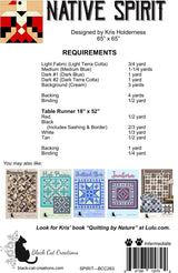 Back of the Native Spirit Downloadable Pattern by Black Cat Creations