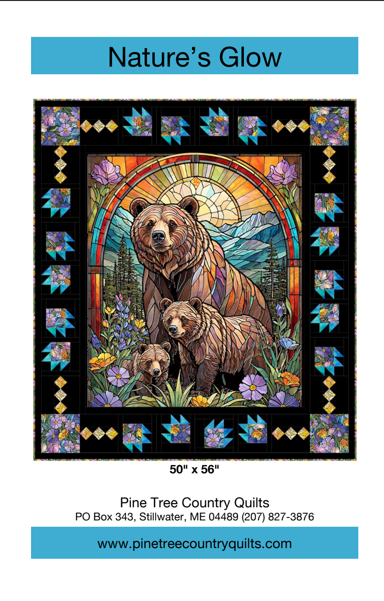 Nature’s Glow Downloadable Pattern by Pine Tree Country Quilts