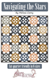 Navigating The Stars Downloadable Pattern by Happy Quilting Melissa Corry