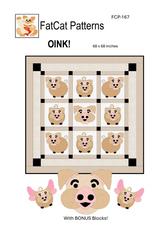 Oink! Downloadable Pattern by FatCat Patterns