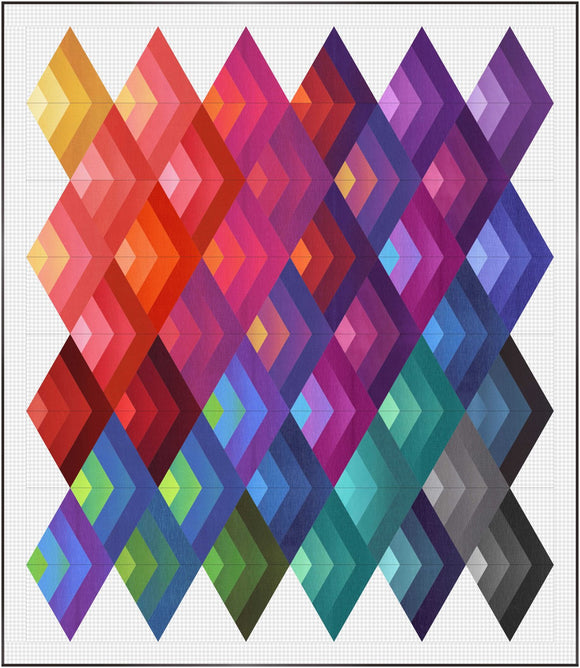 Ombre Zephyr Downloadable Pattern by Needle In A Hayes Stack