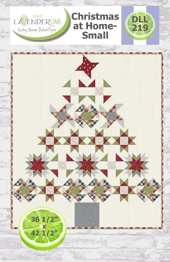 Christmas At Home Small Downloadable Pattern by Lavender Lime Quilting