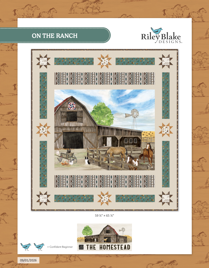 On The Ranch Free Downloadable Pattern by Riley Blake Designs