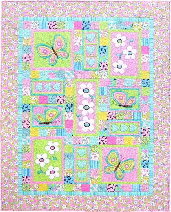 Oops A Daisy Quilt Pattern by Kids Quilts