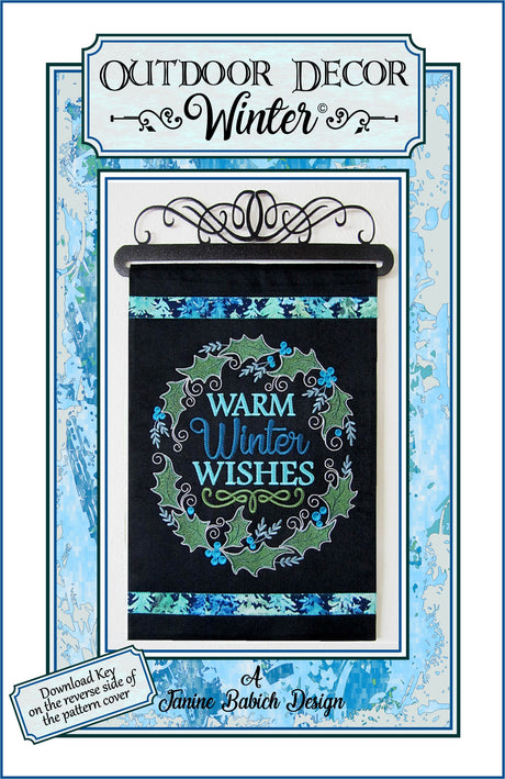 Outdoor Decor Winter Downloadable Pattern by Janine Babich Designs