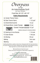 Back of the Overpass Downloadable Pattern by Quilting Renditions