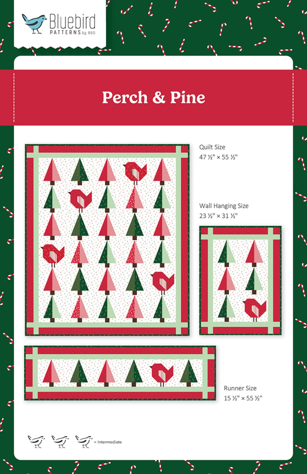 Bluebird Patterns Perch & Pine Quilt Pattern by Riley Blake Designs