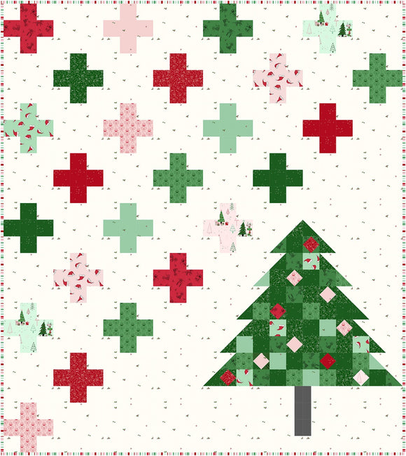 Swiss Christmas Quilt Pattern by Riley Blake Designs