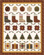 Christmas Row Quilt by Sew-N-Quilt Pattern by Riley Blake Designs