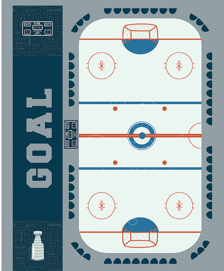 Hometown Heroes 35 1/2" x 43 1/2" Hockey Panel