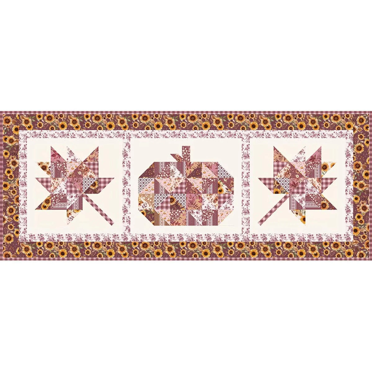 Modern Prairie Harvest Table Runner Pattern by Riley Blake Designs