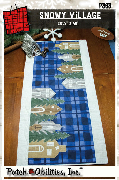 Snowy Village Pattern by Patch Abilities - Patterns