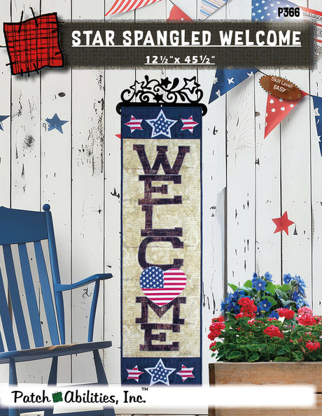 Star Spangled Welcome by Patch Abilities - Patterns