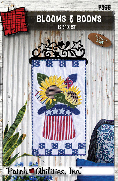 Blooms and Booms Pattern by Patch Abilities