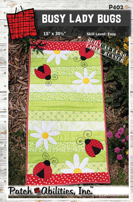 Busy Lady Bugs Pattern by Patch Abilities