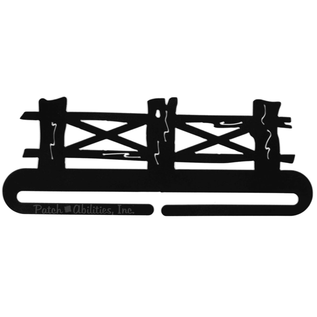 12in Farm Fence hanger by Patch Abilities - Patterns