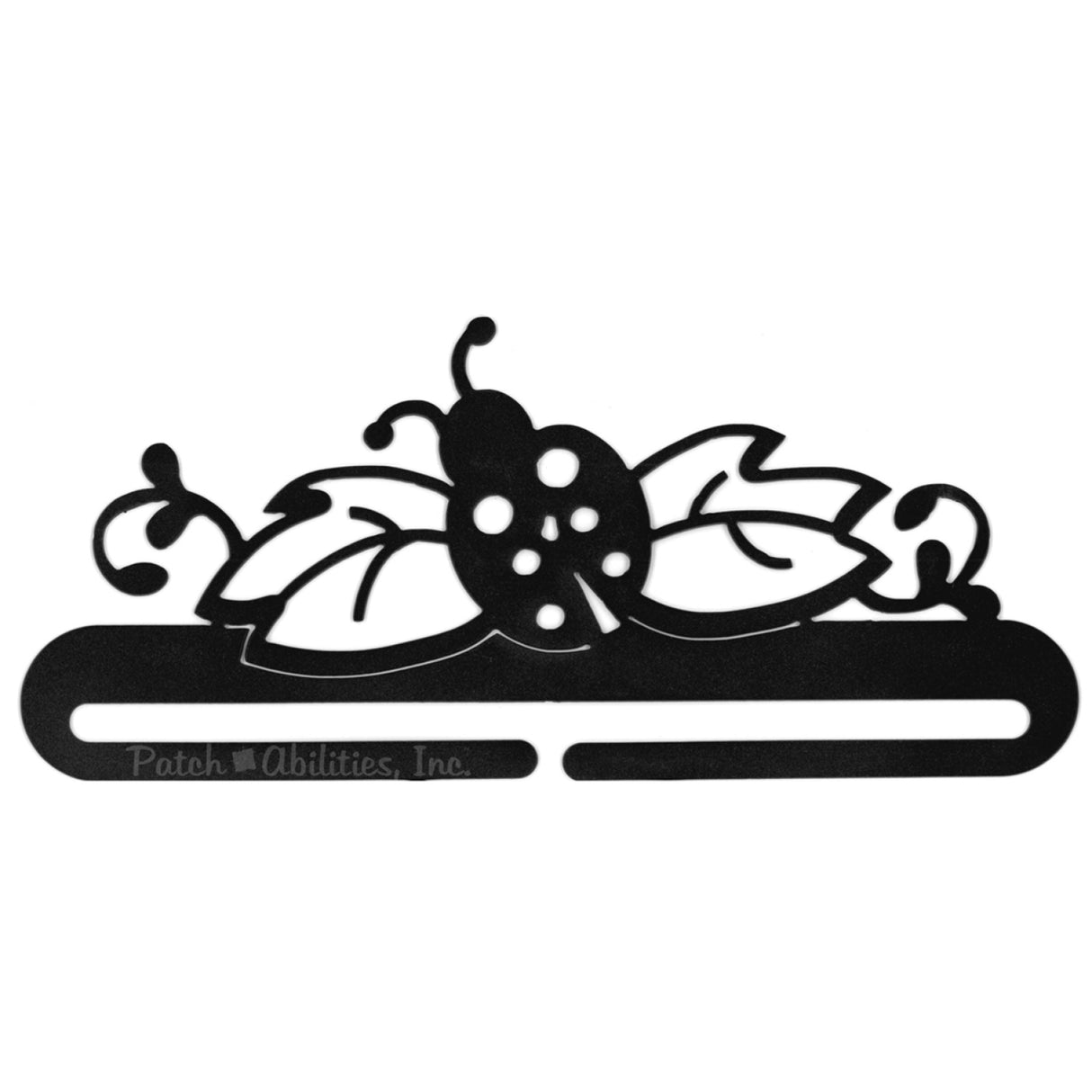 12in Ladybug hanger by Patch Abilities