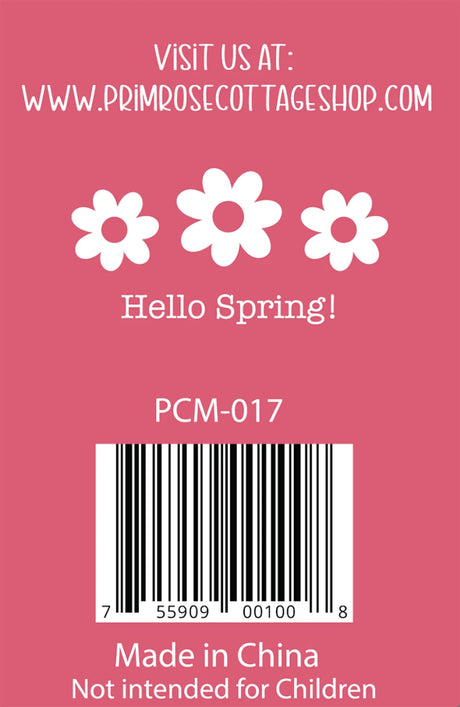 Back of the Spring Chickie by Primrose Cottage