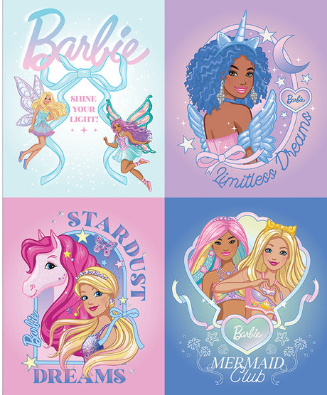 Barbie™ Fantasy 35 1/2" x 43 1/2" Panel by Barbie™ Fantasy — Mattel - Barbie