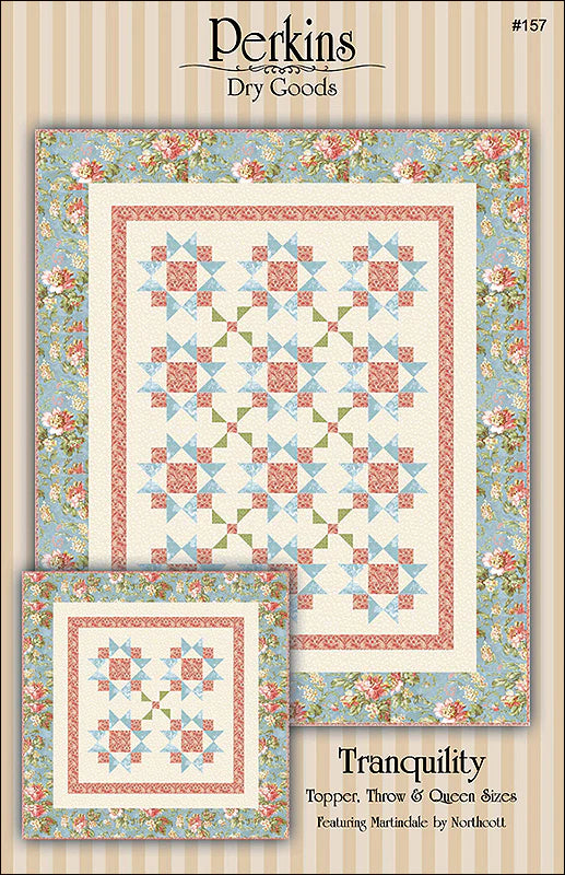 Tranquility Quilt Pattern by Perkins Dry Goods