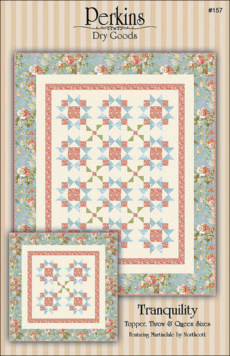 Tranquility Quilt Pattern by Perkins Dry Goods