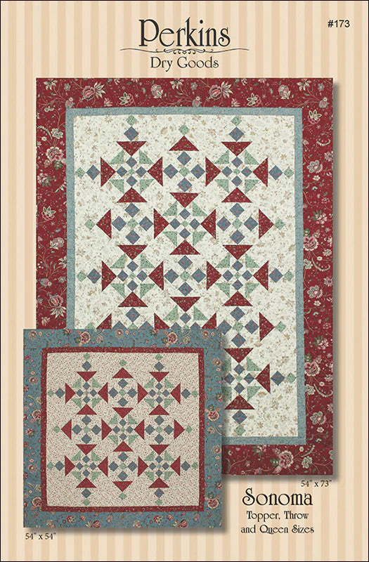 Sonoma Quilt Pattern by Perkins Dry Goods