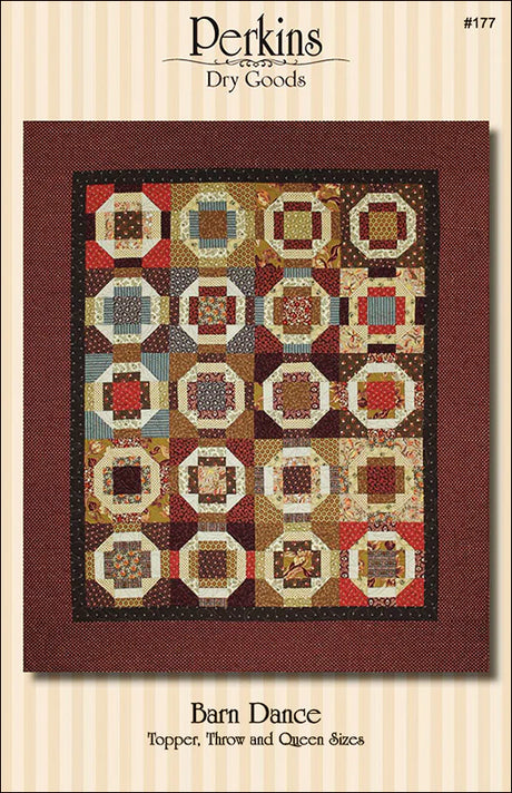 Barn Dance Quilt Pattern by Perkins Dry Goods