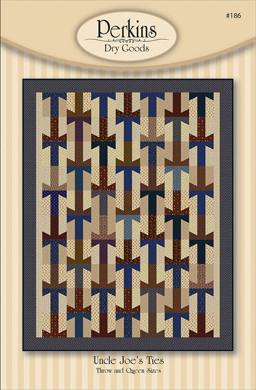 Uncle Joe's Ties Quilt Pattern by Perkins Dry Goods