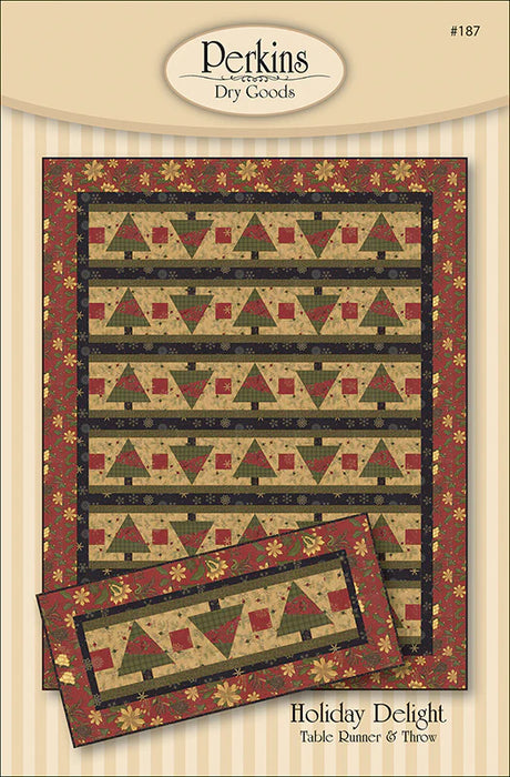 Holiday Delight Quilt Pattern by Perkins Dry Goods