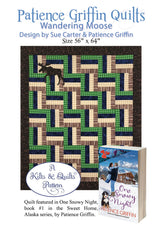 Wandering Moose Quilt Pattern by Patience Griffin