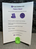 Pattern Stand Lime by Purple Hobbies LLCPattern Stand Lime by Purple Hobbies LLC