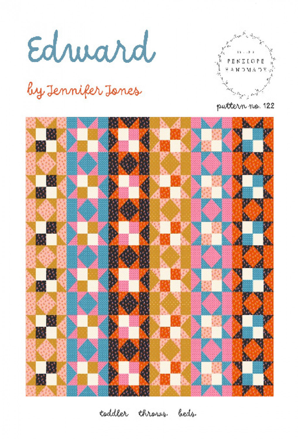 Edward Quilt Pattern by Penelope Handmade