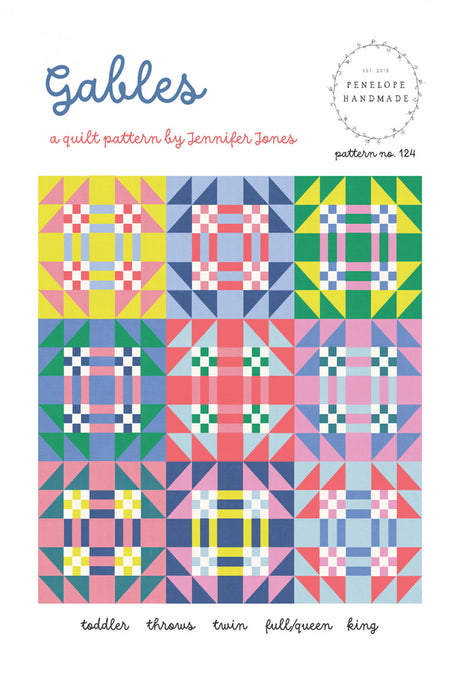 Gables Quilt Pattern by Penelope Handmade