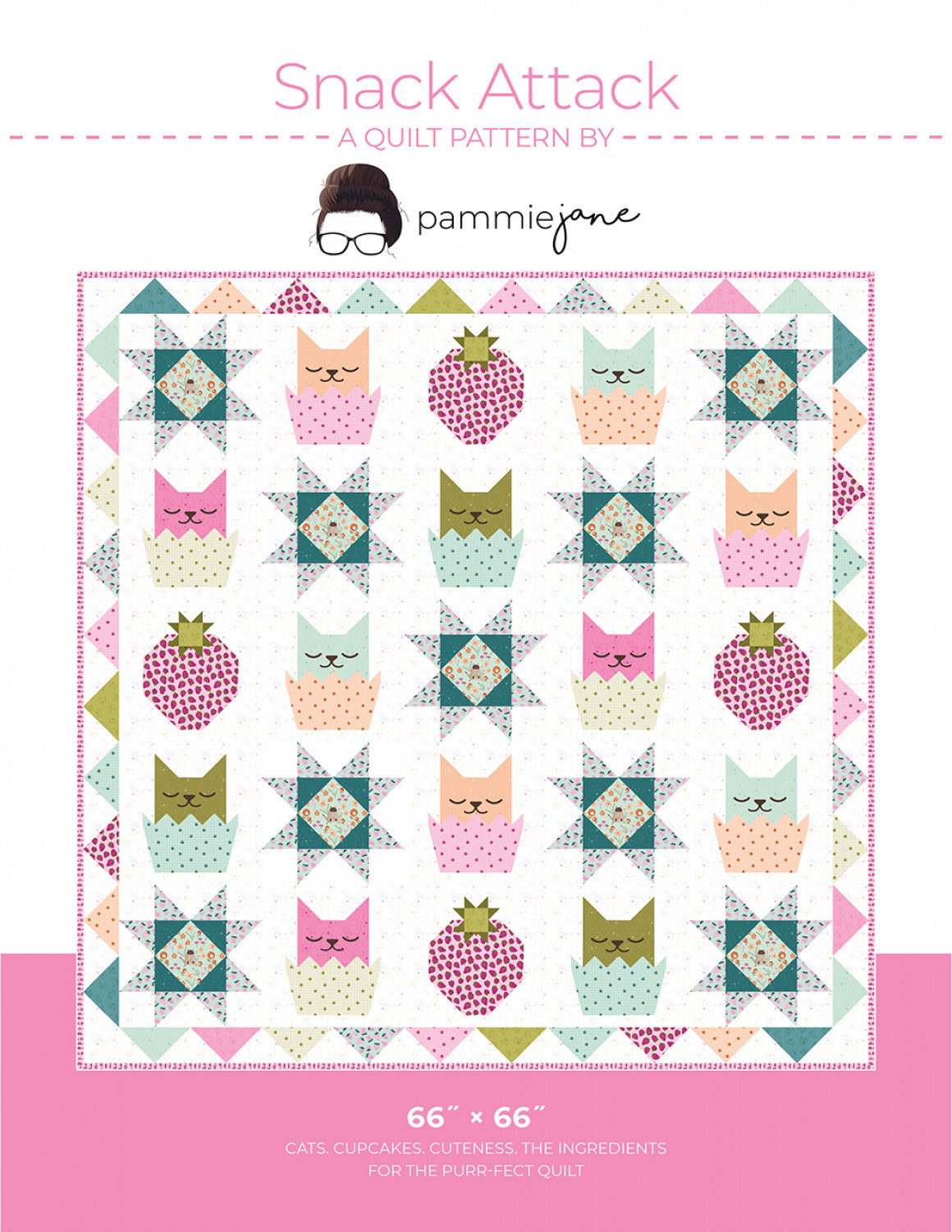 Snack Attack Quilt Pattern by Pammie Jane