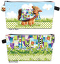 Printed Pouch Highland Cow by Jody Houghton Designs