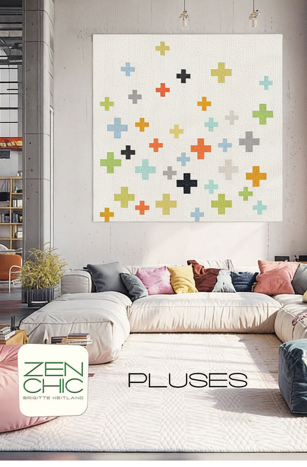 Pluses Quilt Pattern by Zen Chic