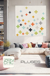 Pluses Quilt Pattern by Zen Chic