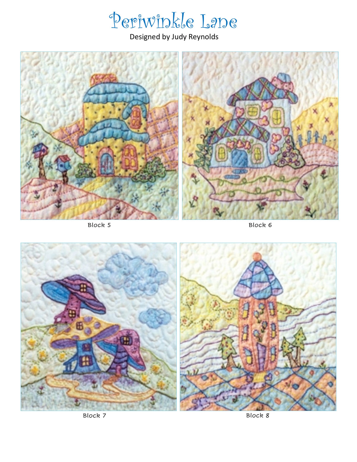 Periwinkle Lane Downloadable Pattern by Black Cat Creations
