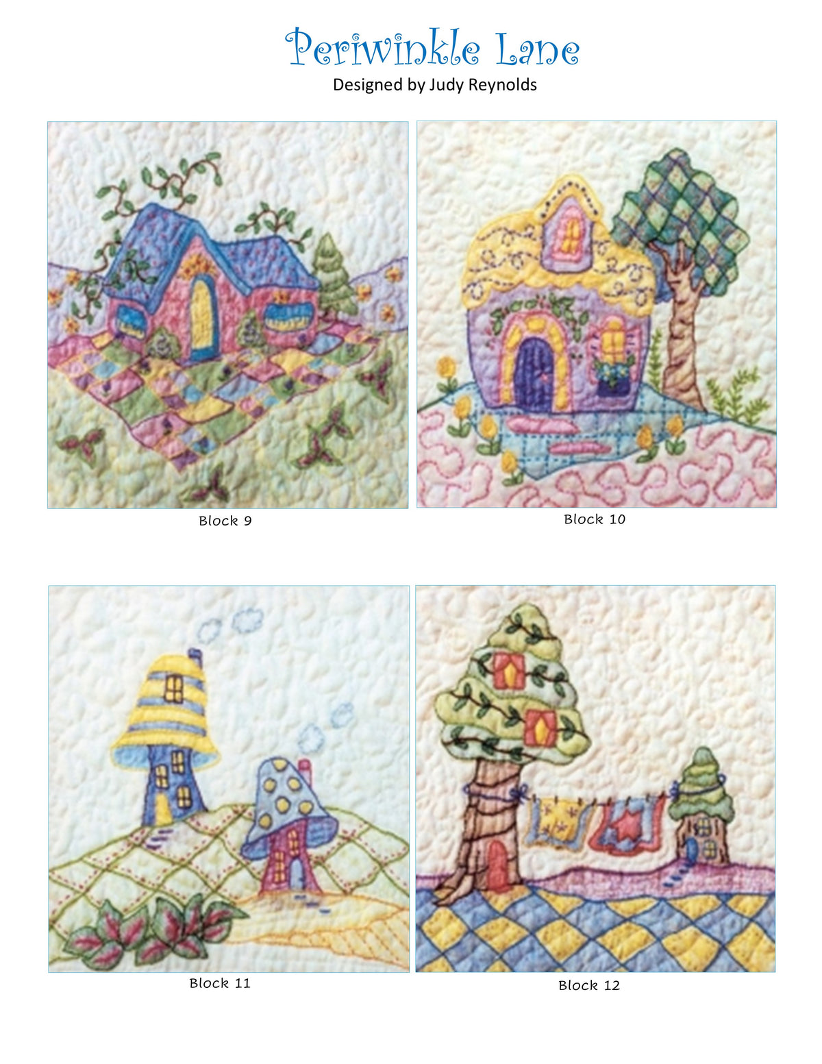 Periwinkle Lane Downloadable Pattern by Black Cat Creations