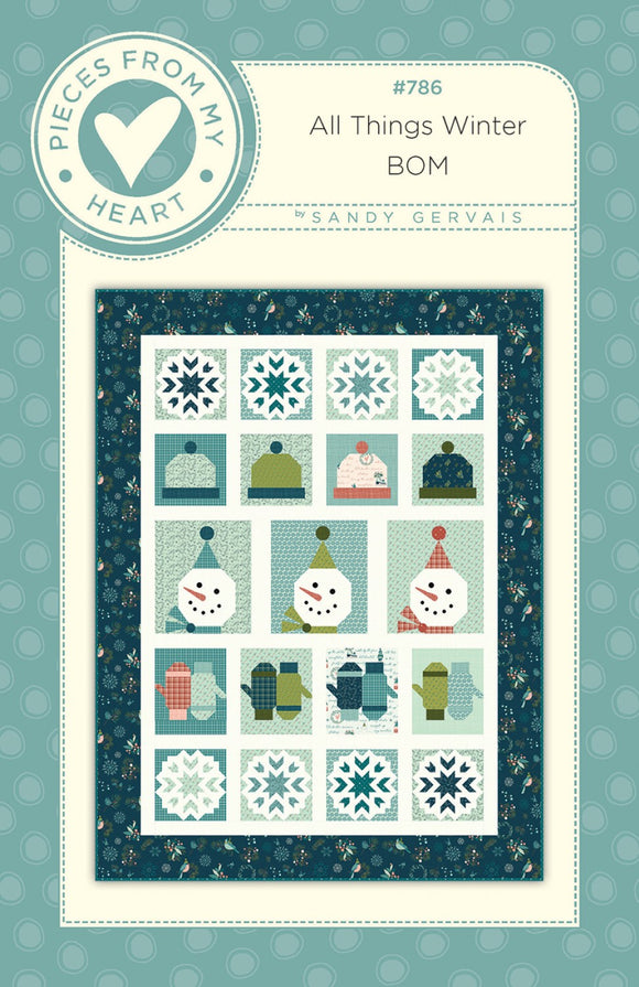 All Things Winter Quilt Pattern by Pieces From My Heart
