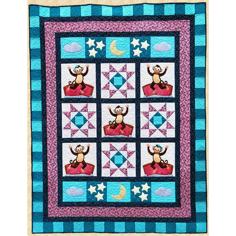 Five Little Monkeys Quilt Pattern by Pumpkin Patch Patterns