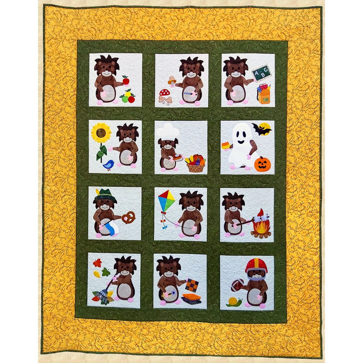HedgeHUGS Quilt Pattern by Pumpkin Patch Patterns