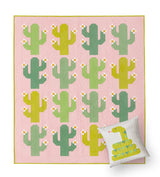 Oh My Cacti Quilt Pattern by Pen and Paper Patterns