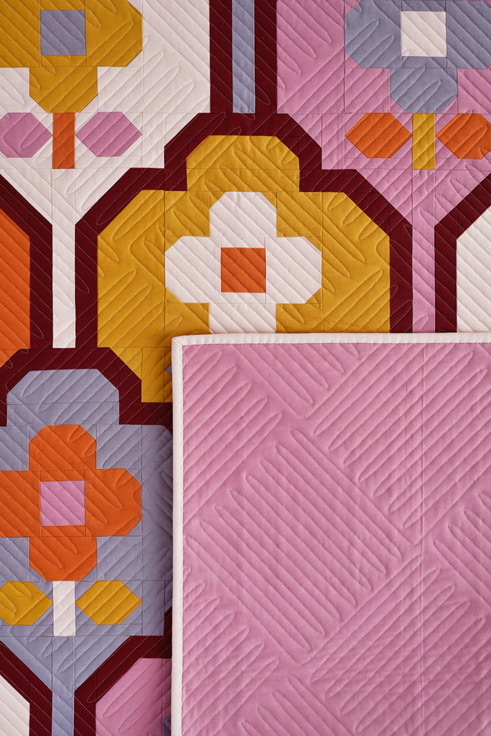 Wallflower Quilt Pattern by Pen and Paper Patterns