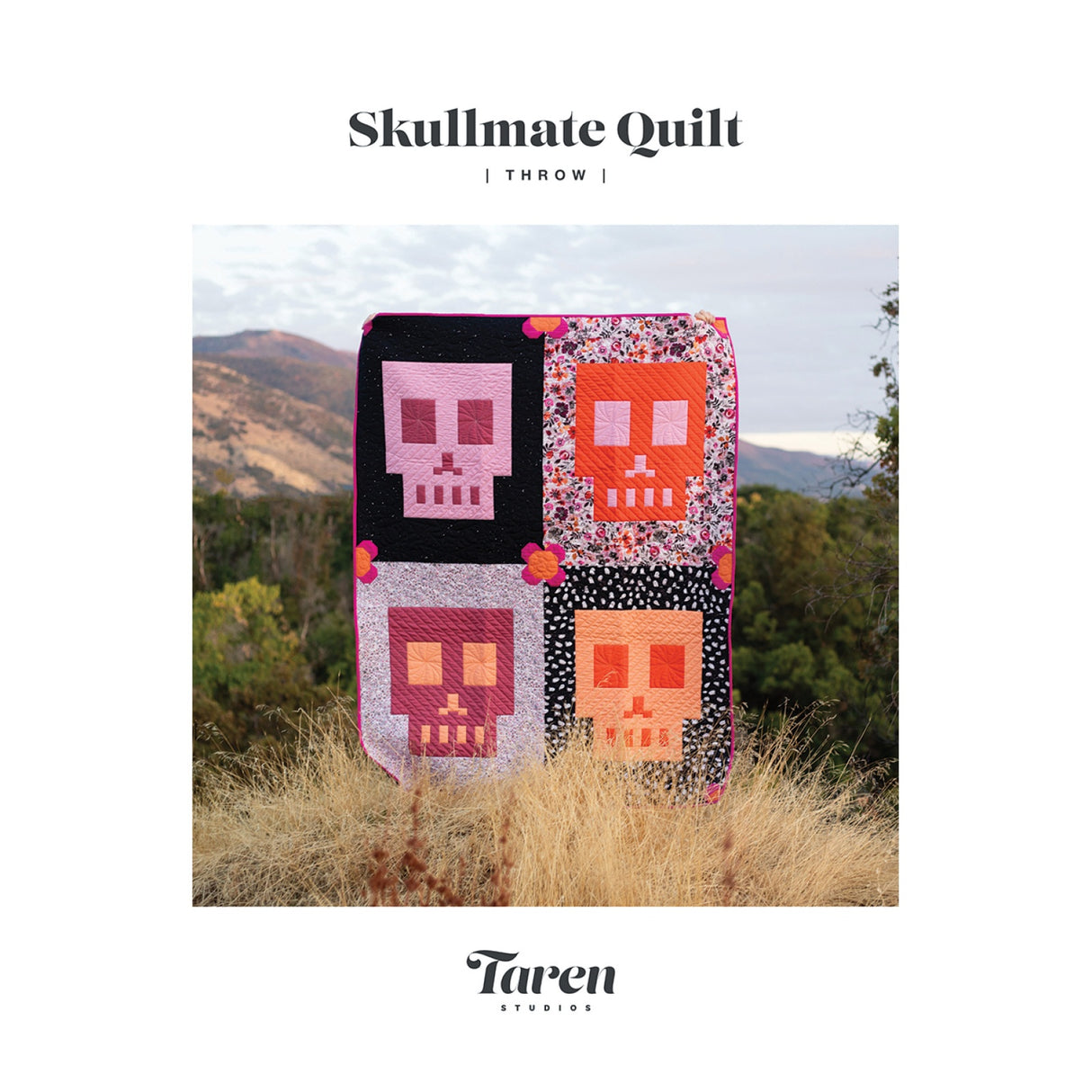 Skullmate Quilt Pattern by Taren Studios
